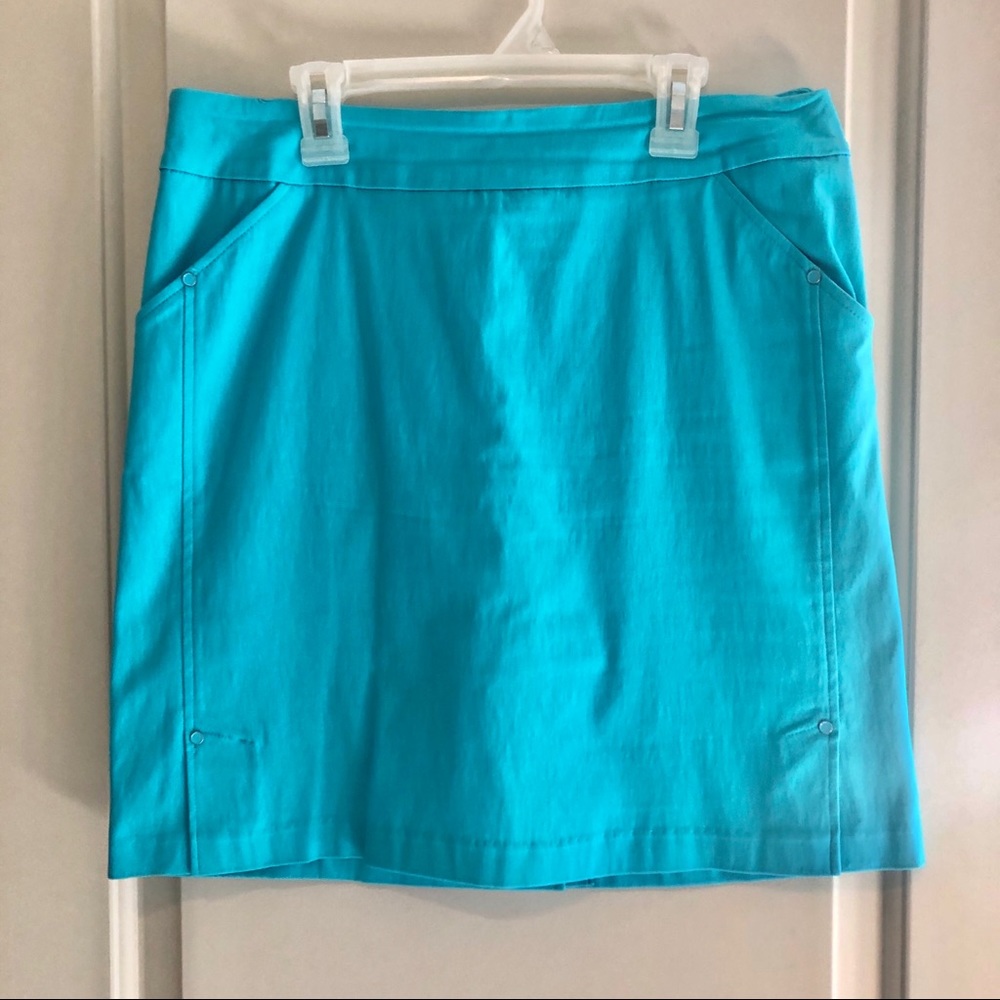 Like New Turquoise Tribal Skort